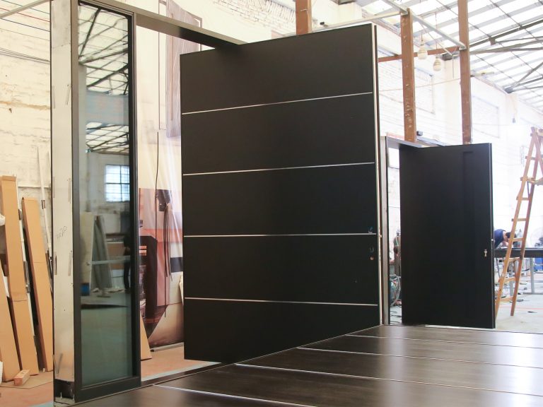 One of the standout features of our pivot doors is the level of customization we offer. Every door is made to order, ensuring that it fits perfectly into your space and aligns with your design vision.