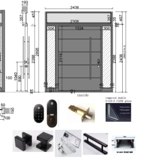 We are professional supplier of building doors &windowssolution, This is a high quality factory.